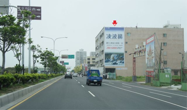 N-0117壁面廣告塔-台南市南區濱南路69號-七股、佳里、安平港廣告看板